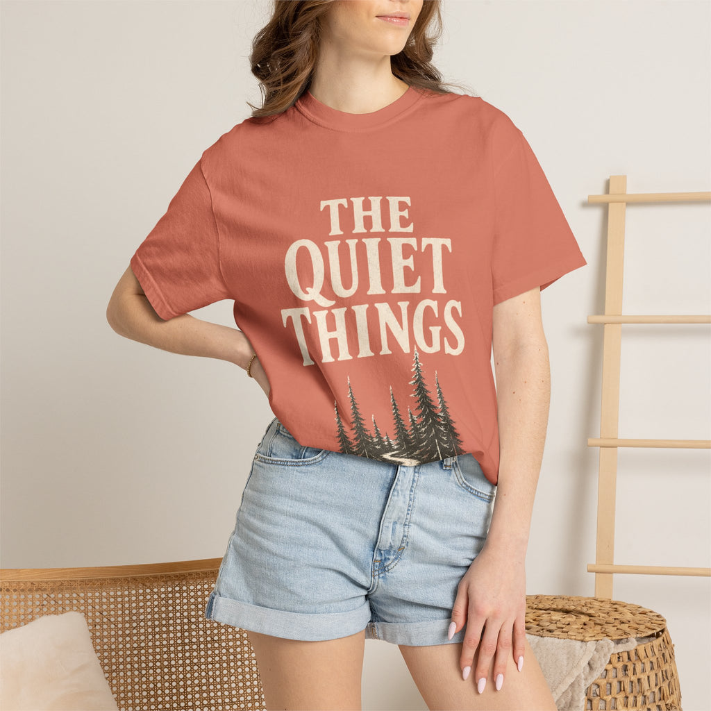 The Quiet Things Tee Unisex Garment-Dyed