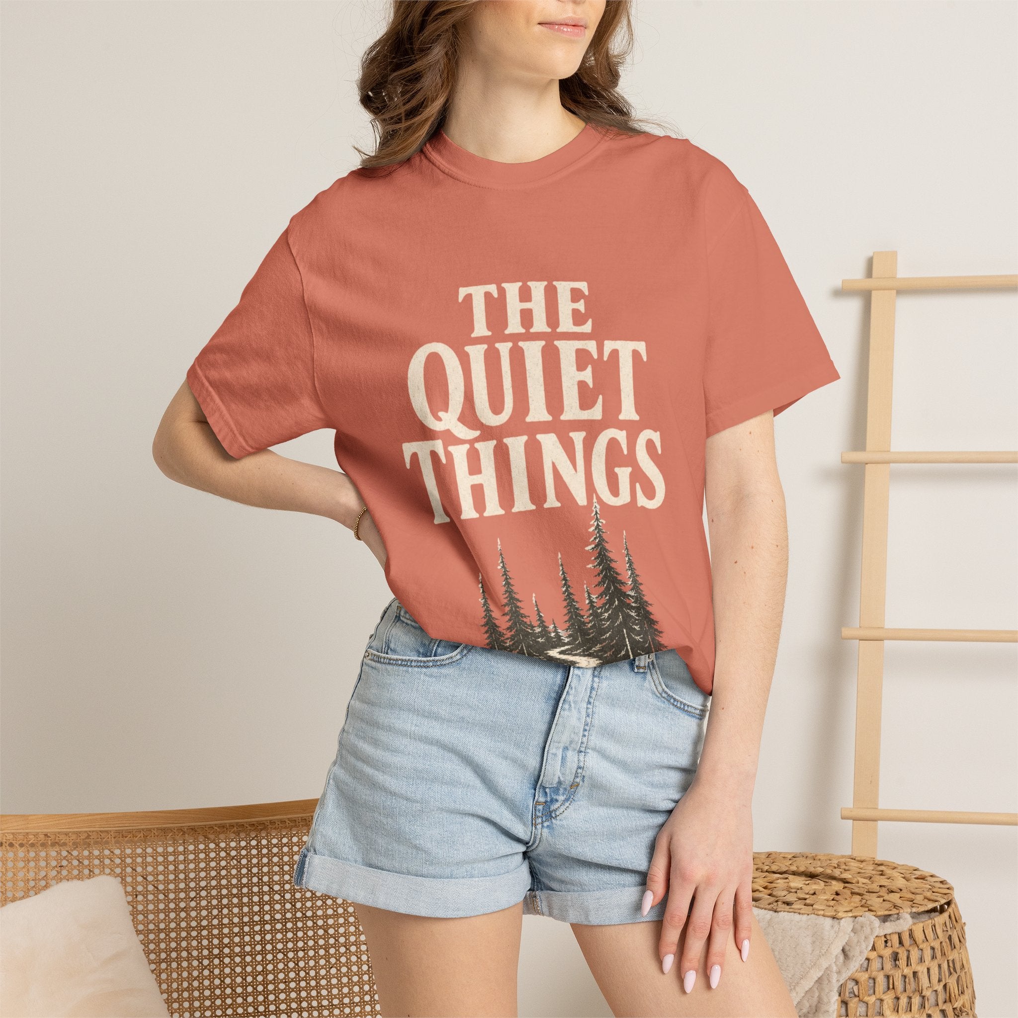 The Quiet Things Tee Unisex Garment-Dyed