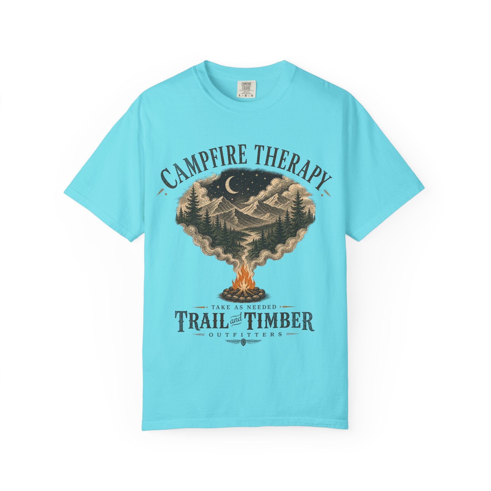 Campfire Therapy Tee | Trail & Timber outdoors tee