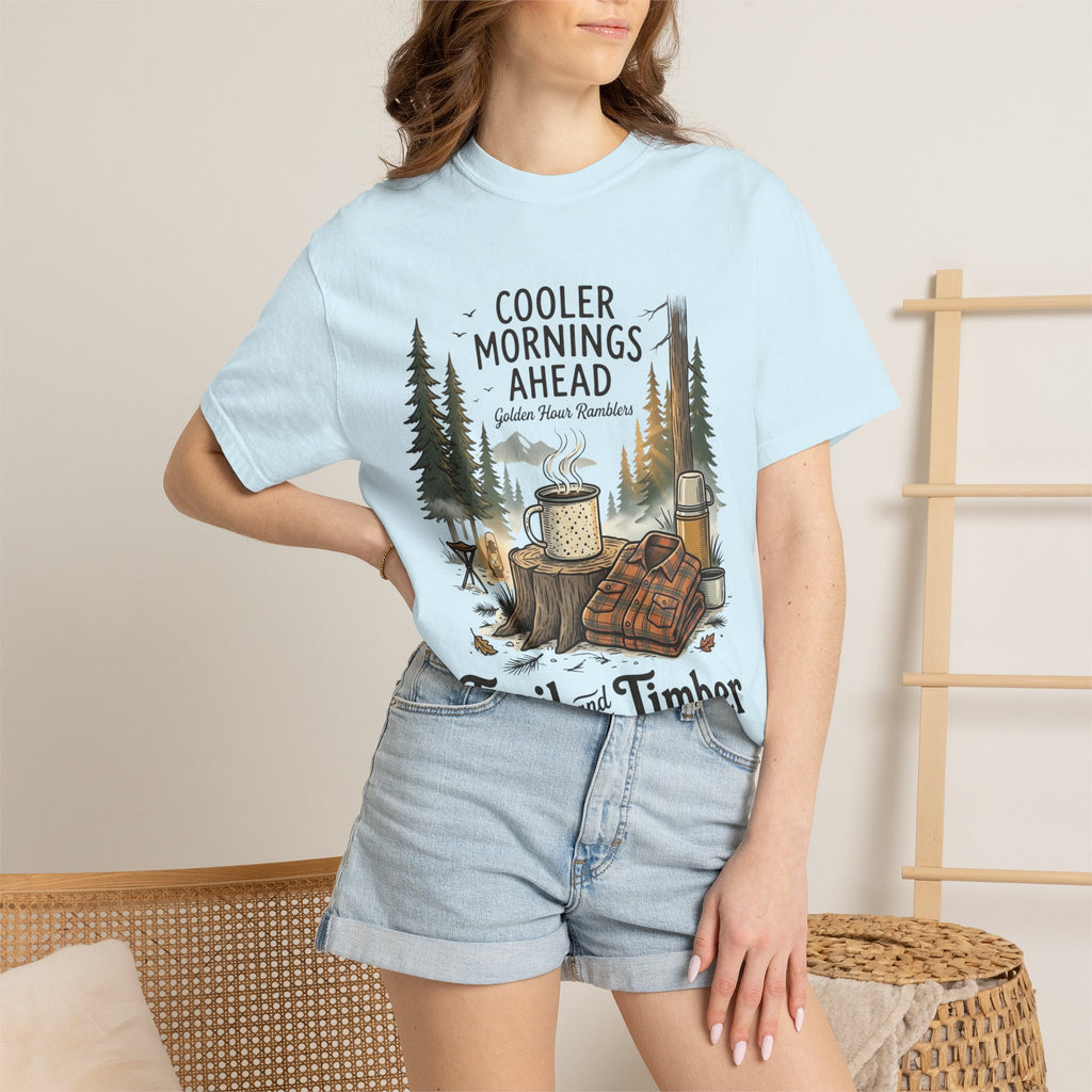 Cooler Mornings Ahead Tee| Trail and Timber Outfitters