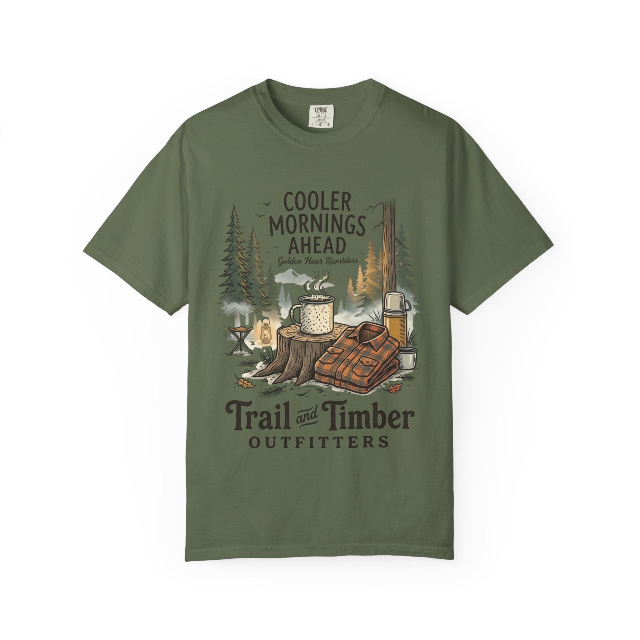 Cooler Mornings Ahead Tee| Trail and Timber Outfitters
