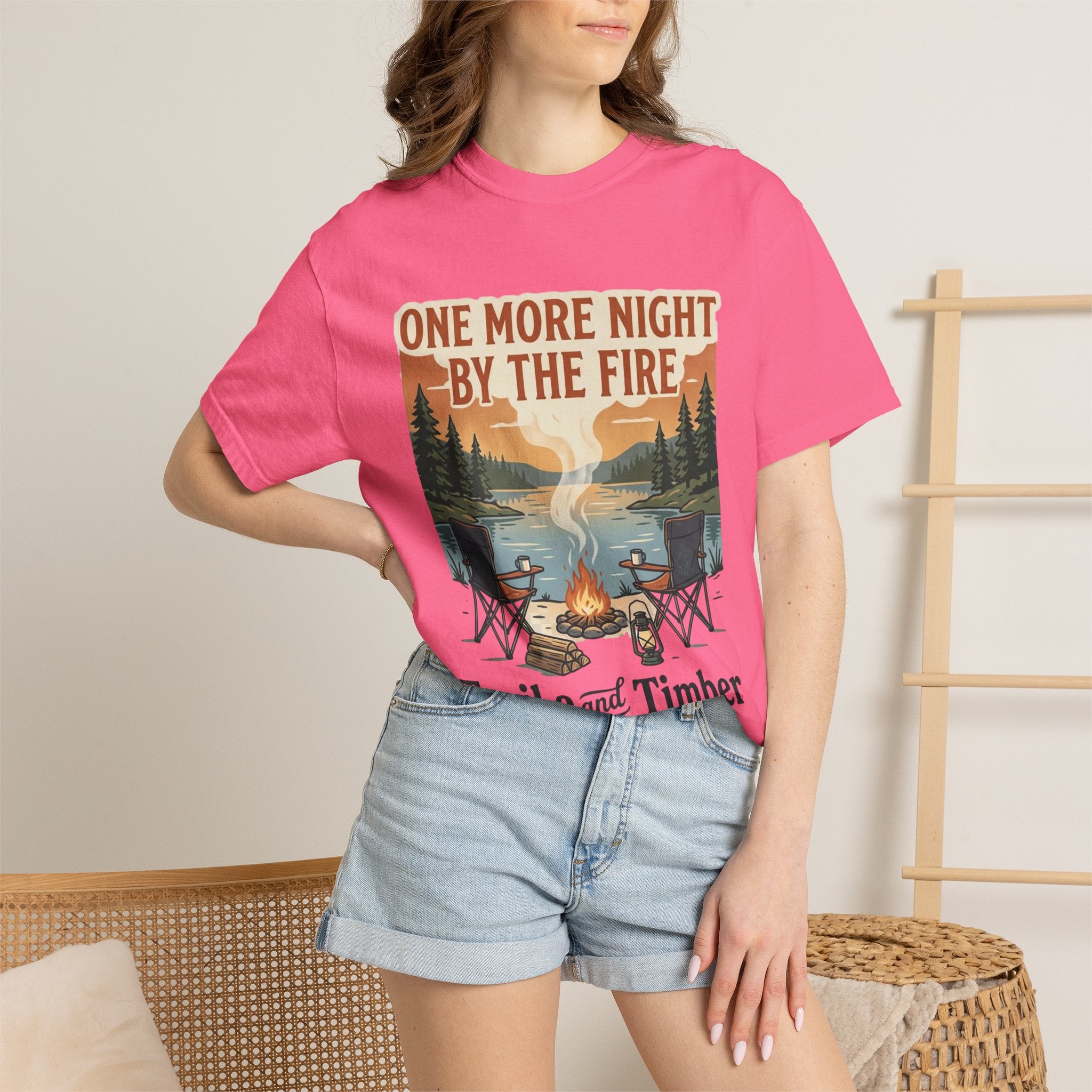 One More Night by the Fire Tee