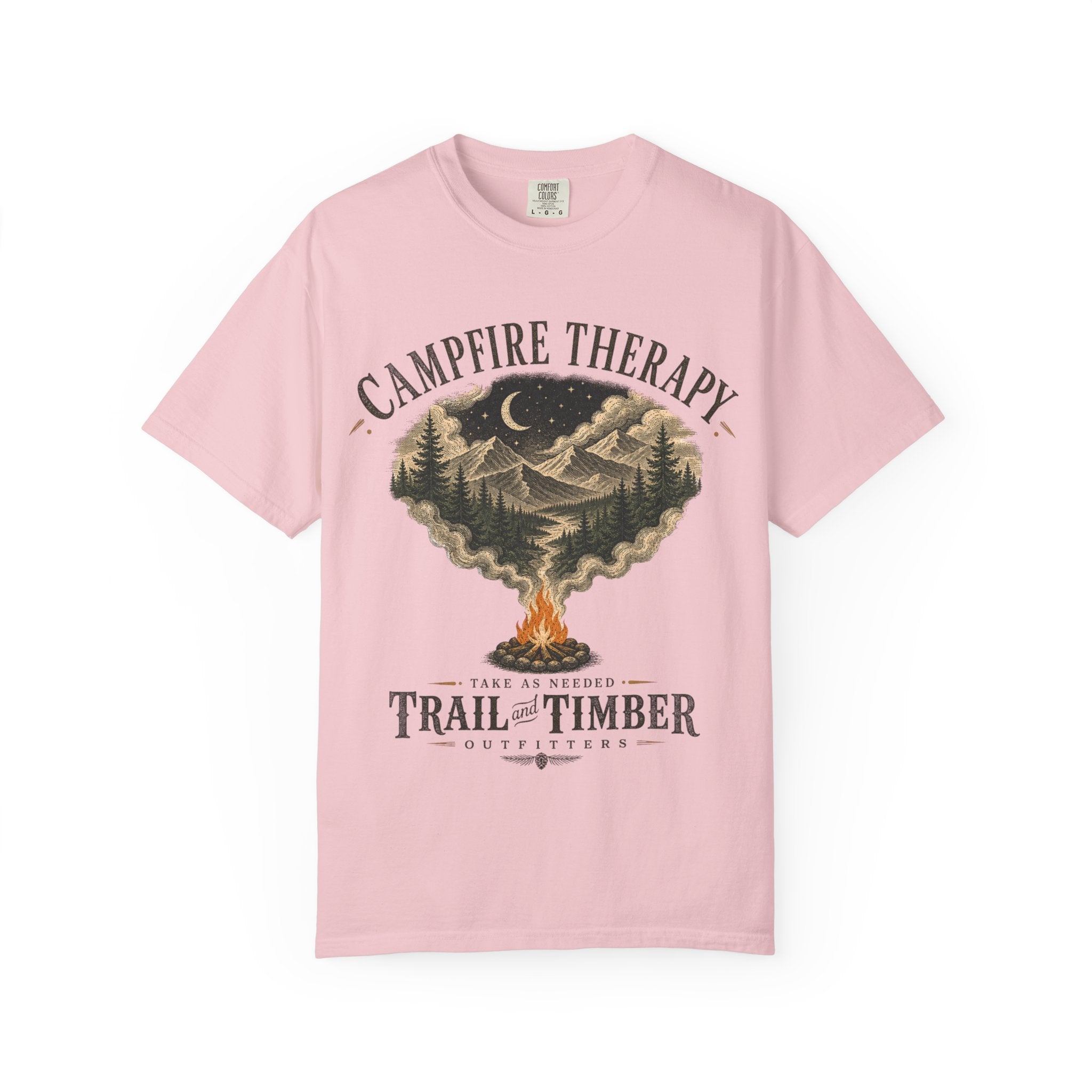 Campfire Therapy Tee | Trail & Timber outdoors tee