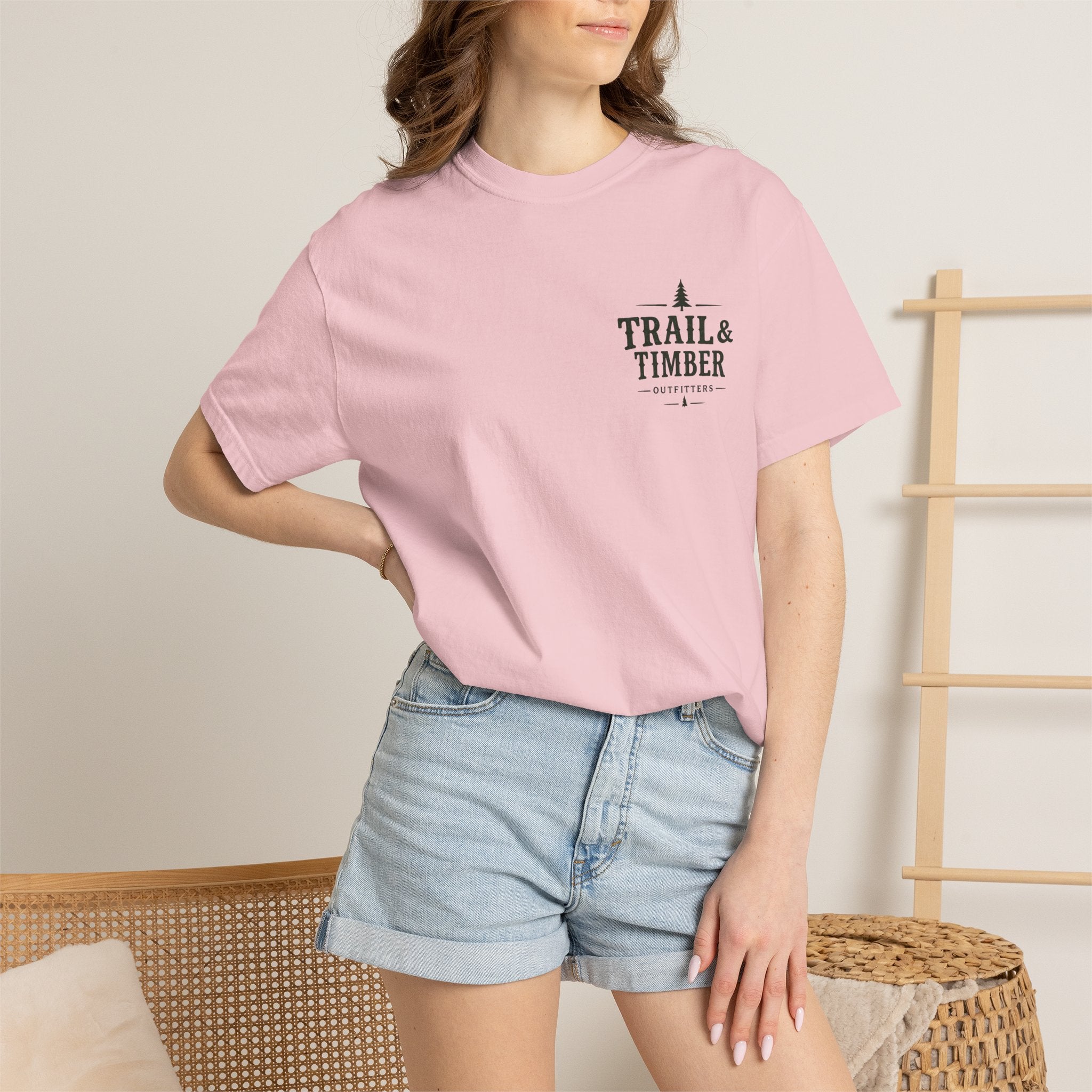 The World Can Wait™ Graphic Tee — Cozy Camping Coffee Tee