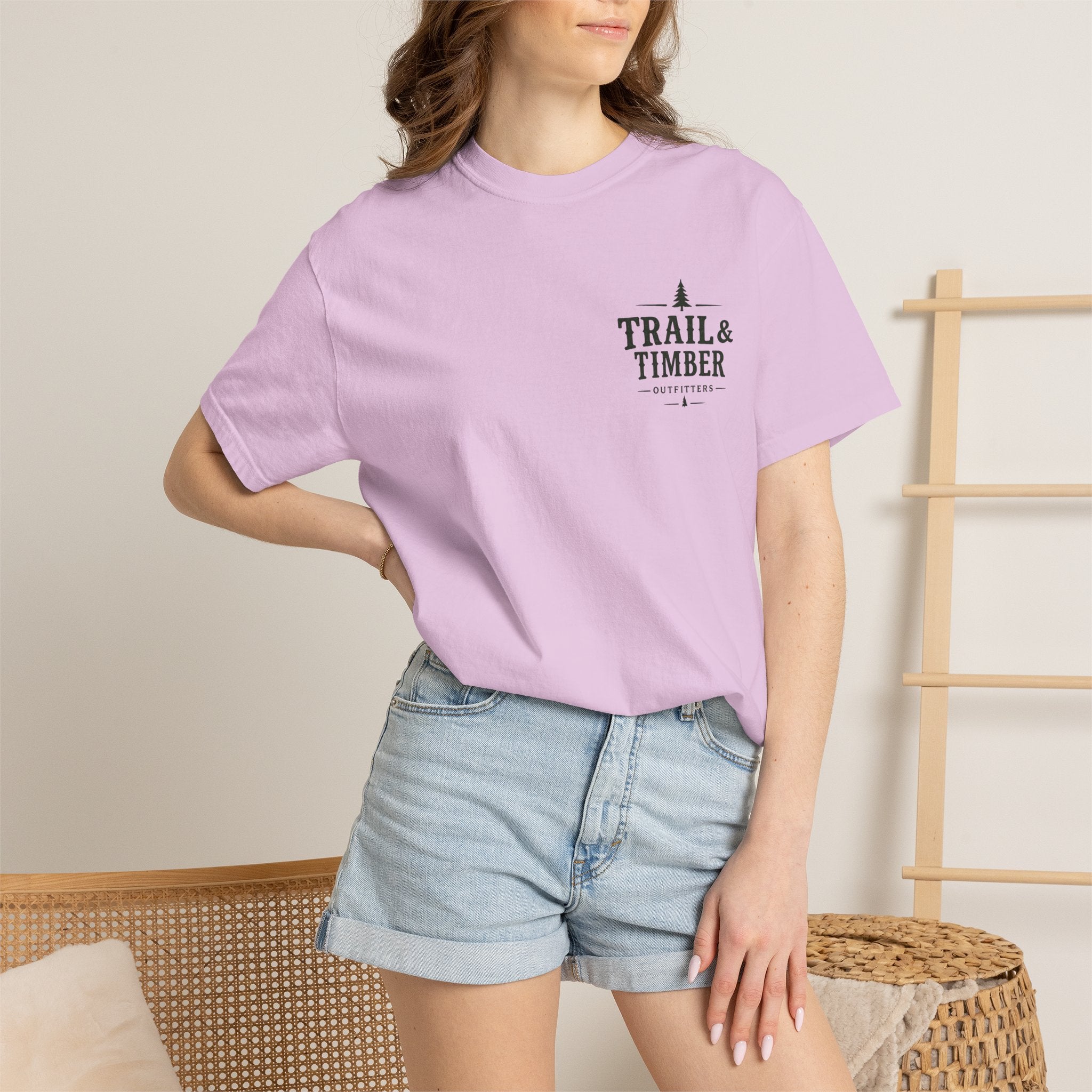 The World Can Wait™ Graphic Tee — Cozy Camping Coffee Tee