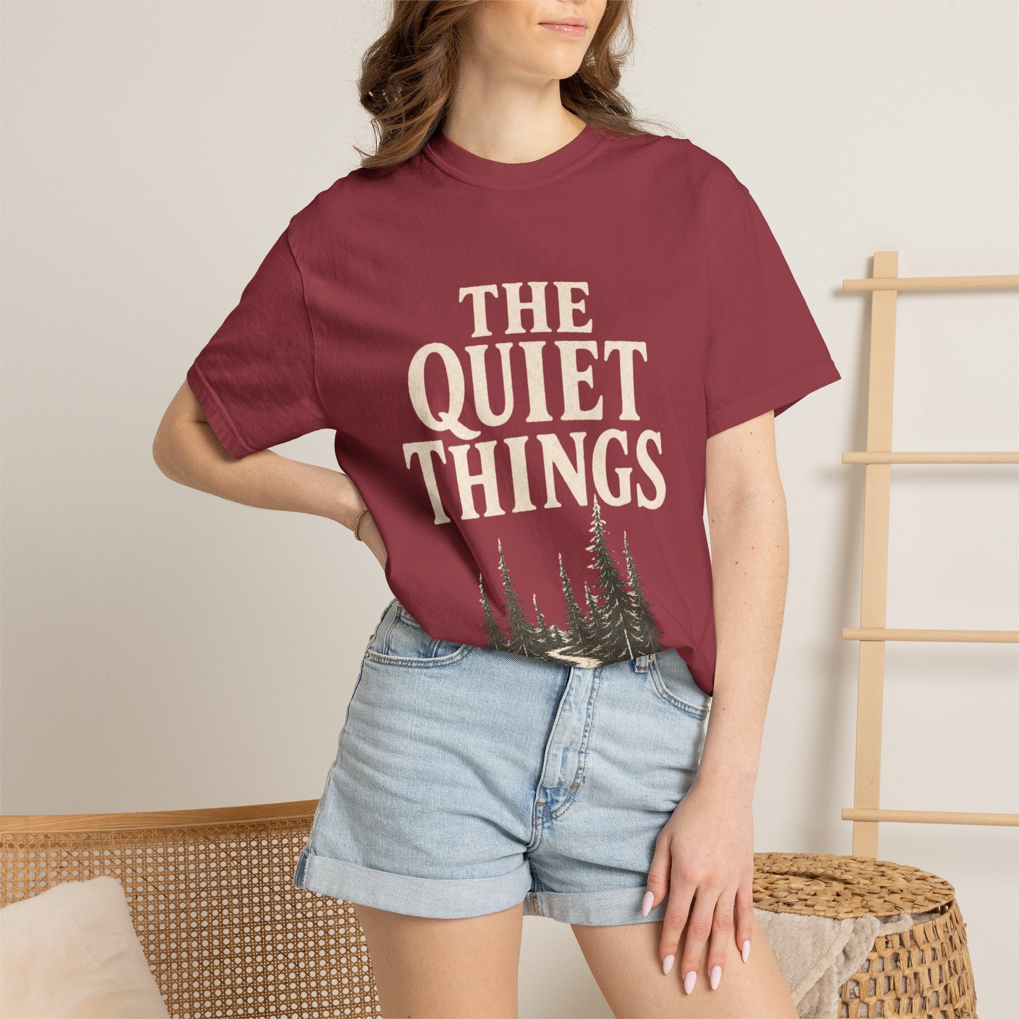 The Quiet Things Tee Unisex Garment-Dyed