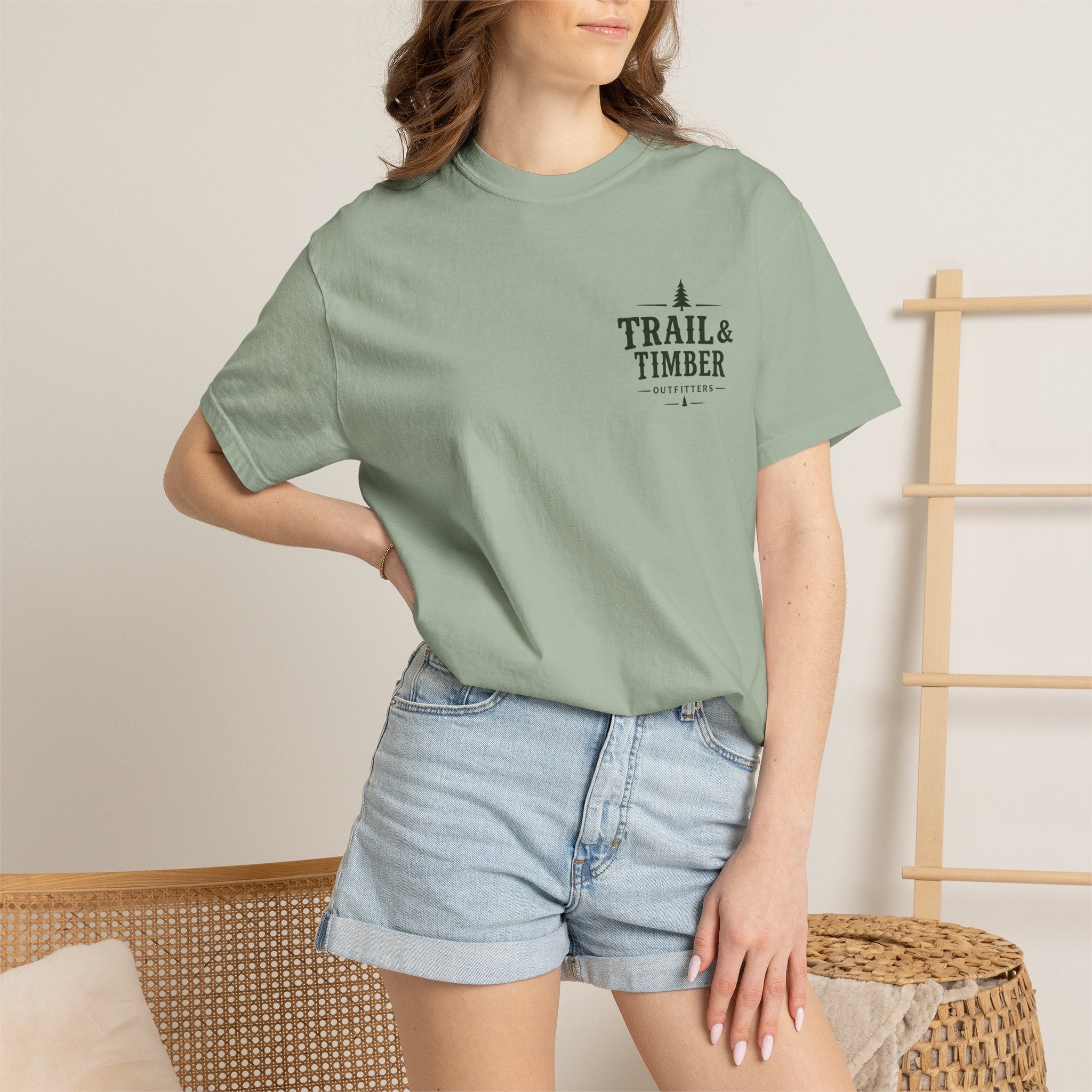The World Can Wait™ Graphic Tee — Cozy Camping Coffee Tee