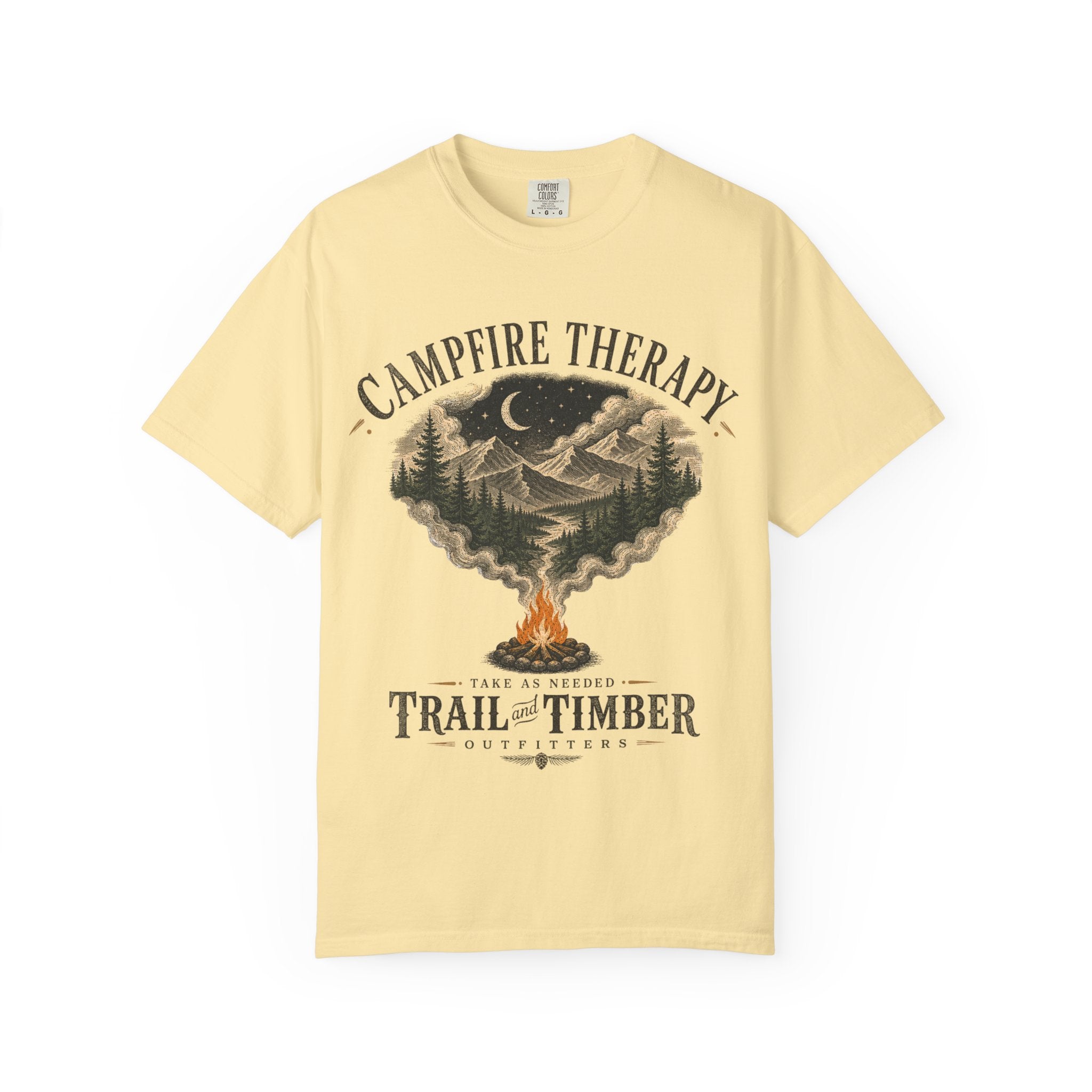 Campfire Therapy Tee | Trail & Timber outdoors tee