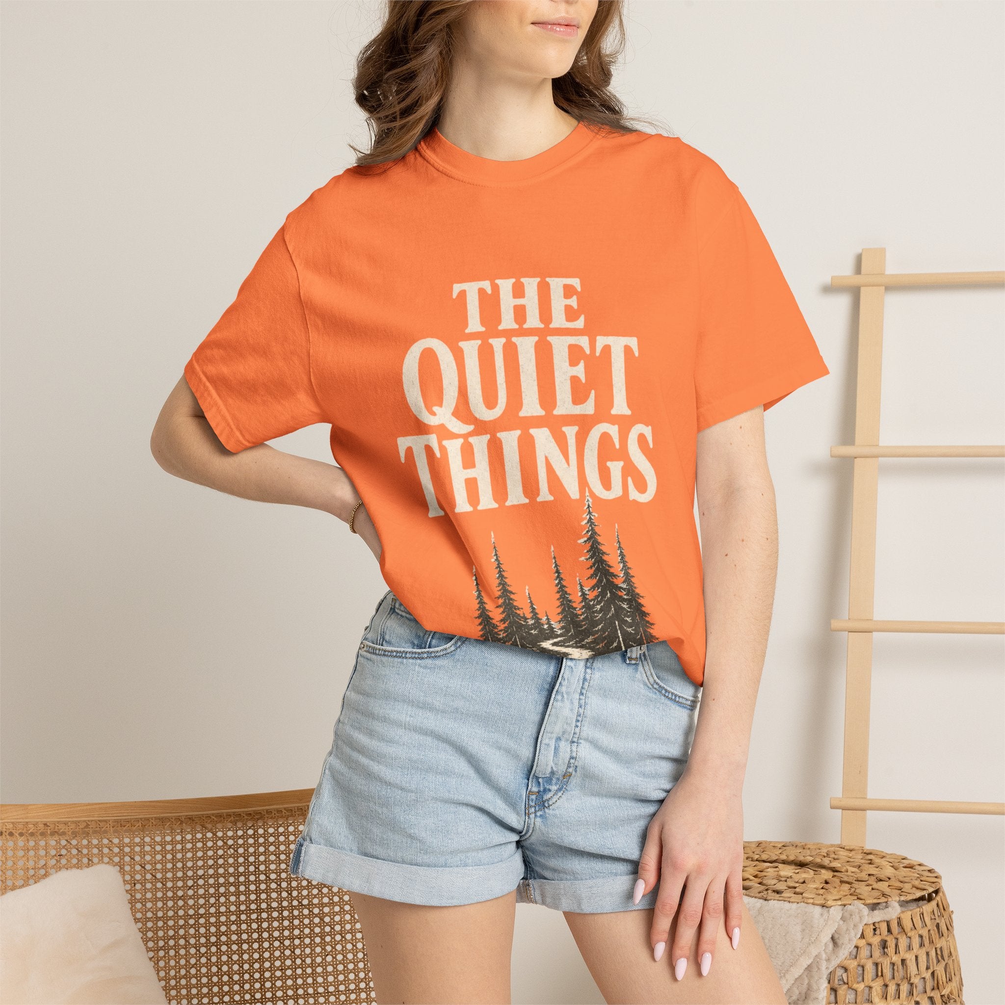 The Quiet Things Tee Unisex Garment-Dyed