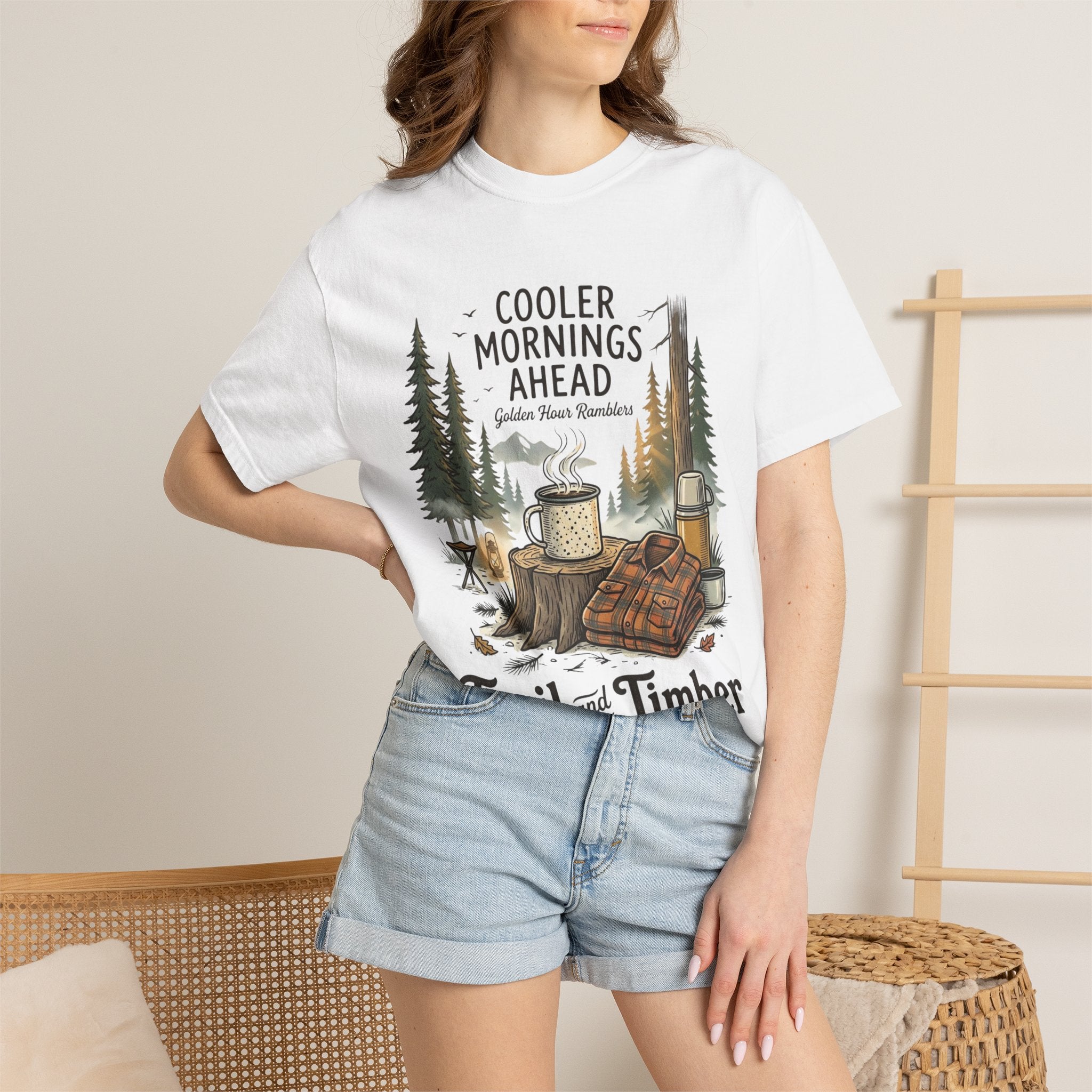 Cooler Mornings Ahead Tee| Trail and Timber Outfitters