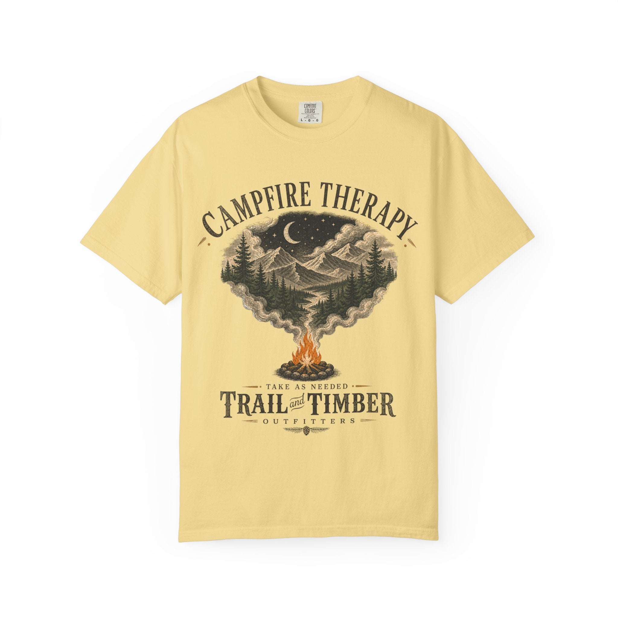 Campfire Therapy Tee | Trail & Timber outdoors tee