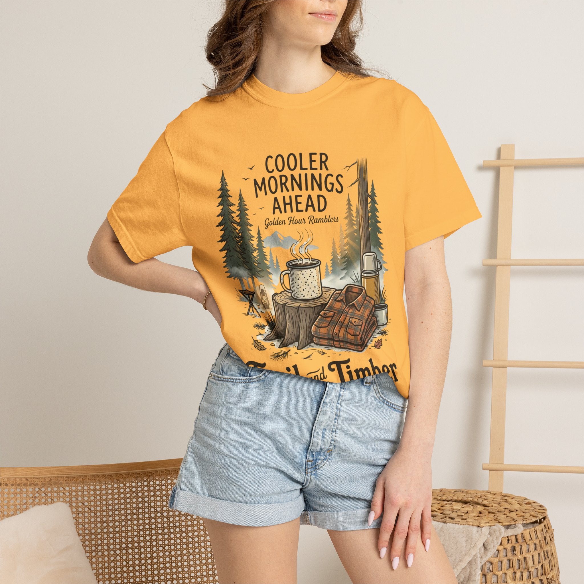Cooler Mornings Ahead Tee| Trail and Timber Outfitters
