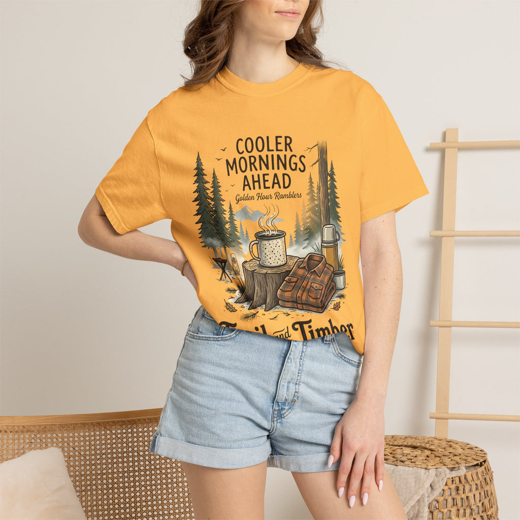 Cooler Mornings Ahead Tee| Trail and Timber Outfitters