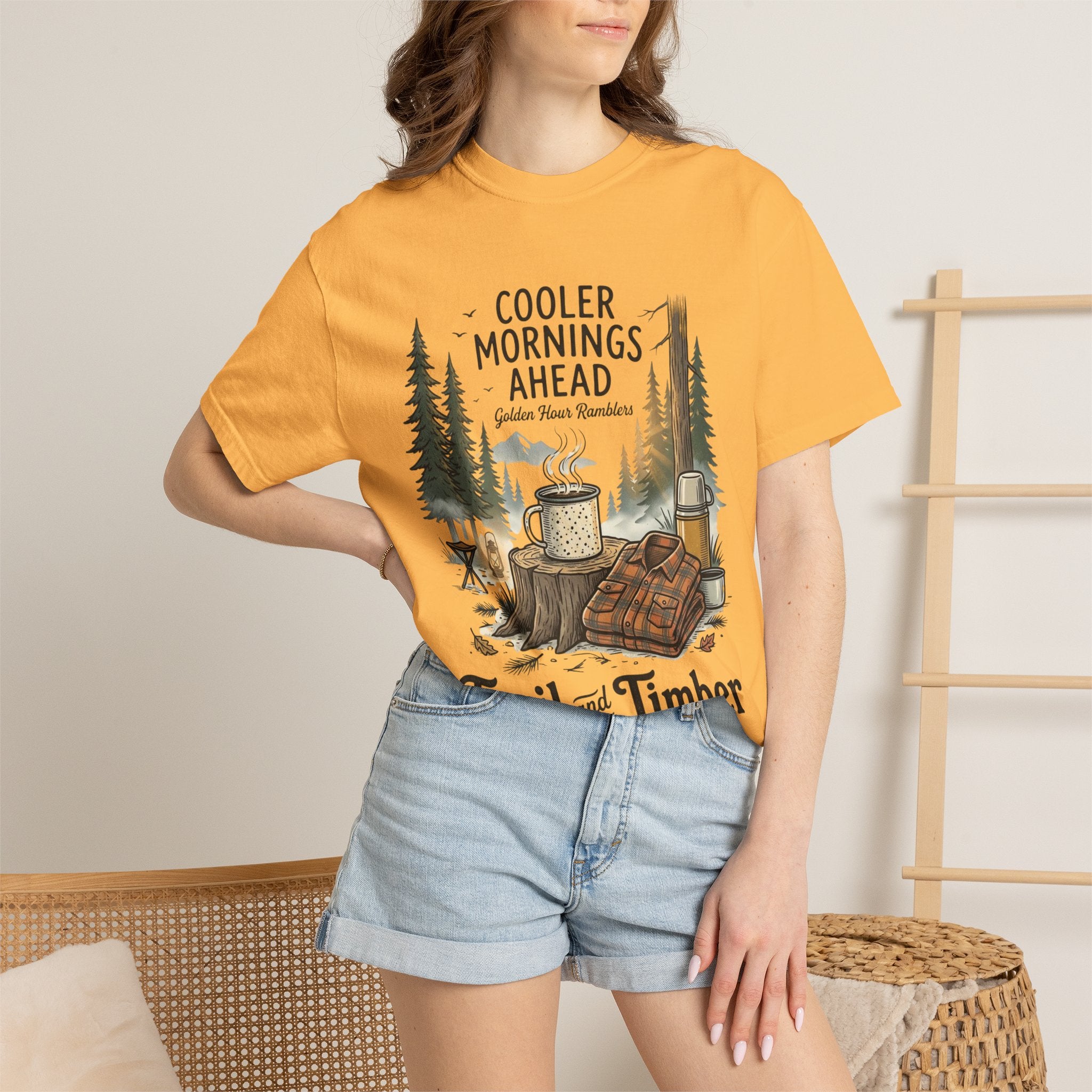 Cooler Mornings Ahead Tee| Trail and Timber Outfitters