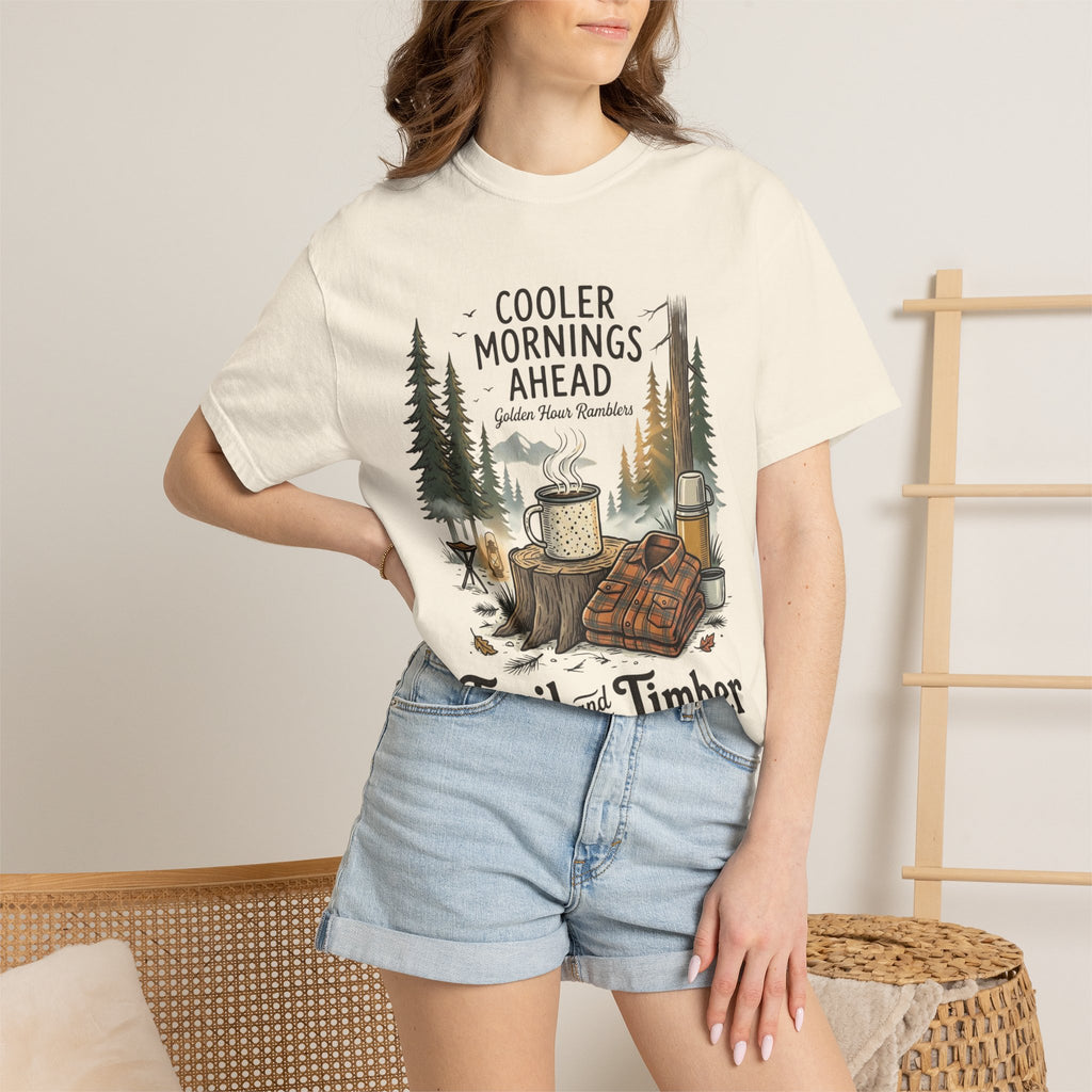 Cooler Mornings Ahead Tee| Trail and Timber Outfitters
