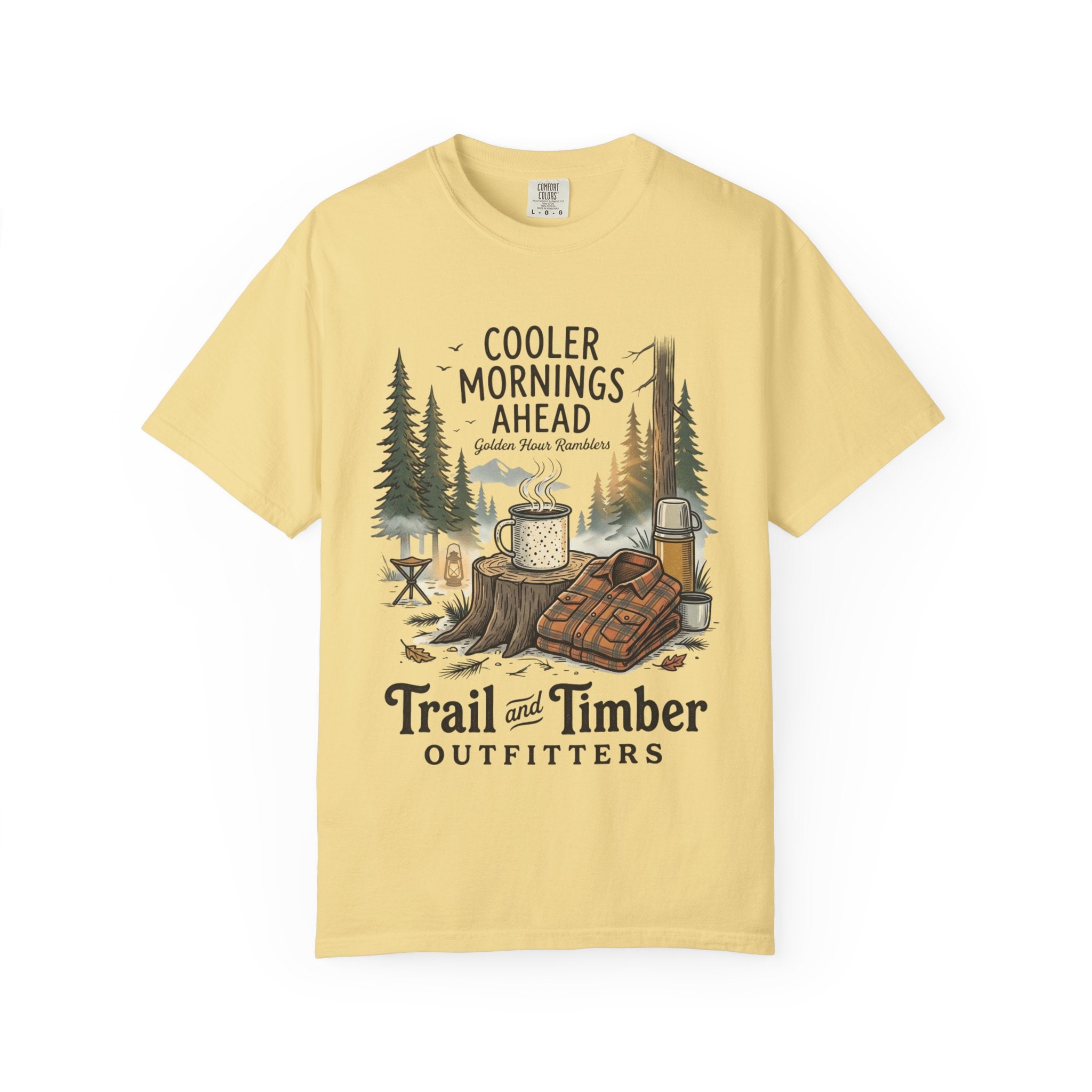 Cooler Mornings Ahead Tee| Trail and Timber Outfitters