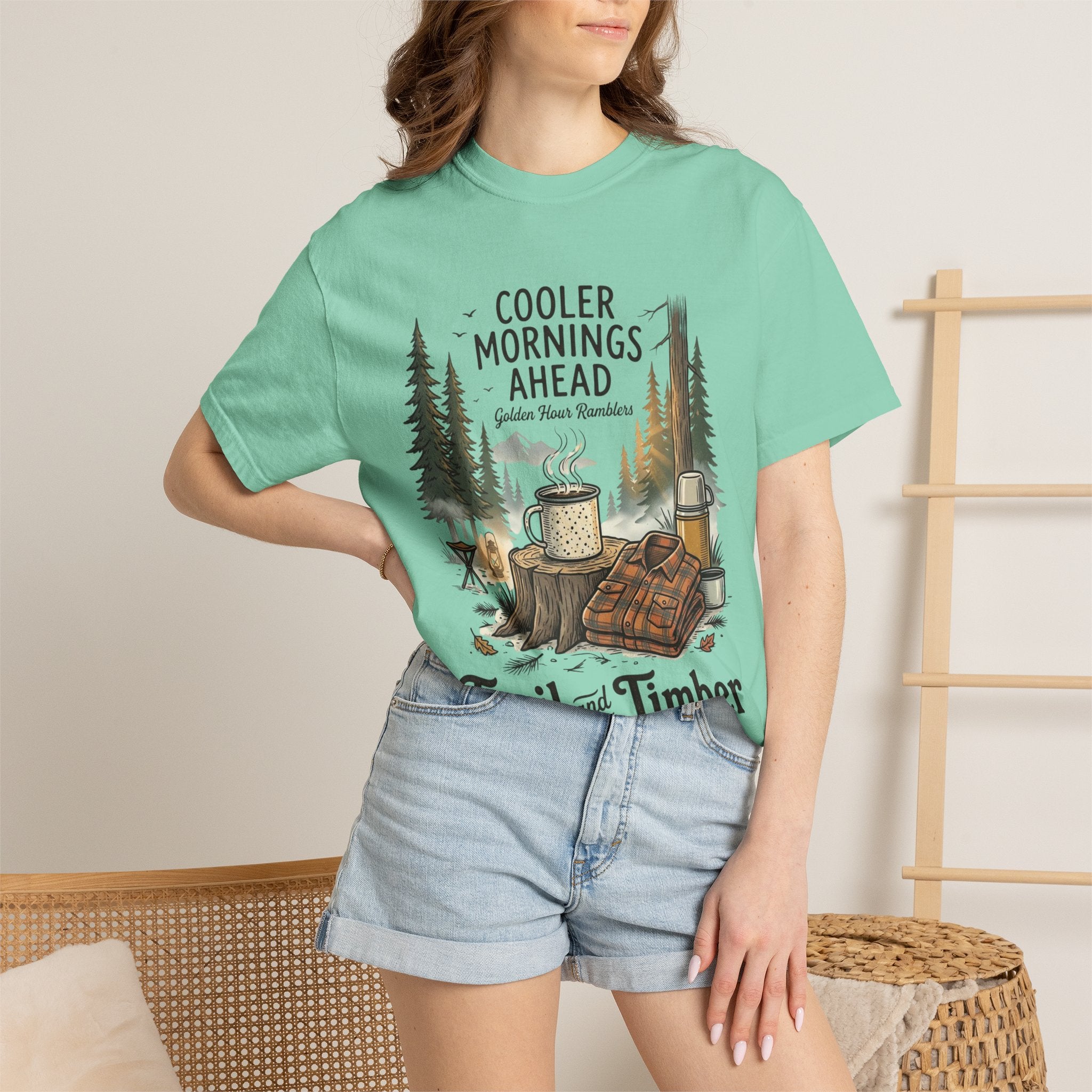 Cooler Mornings Ahead Tee| Trail and Timber Outfitters