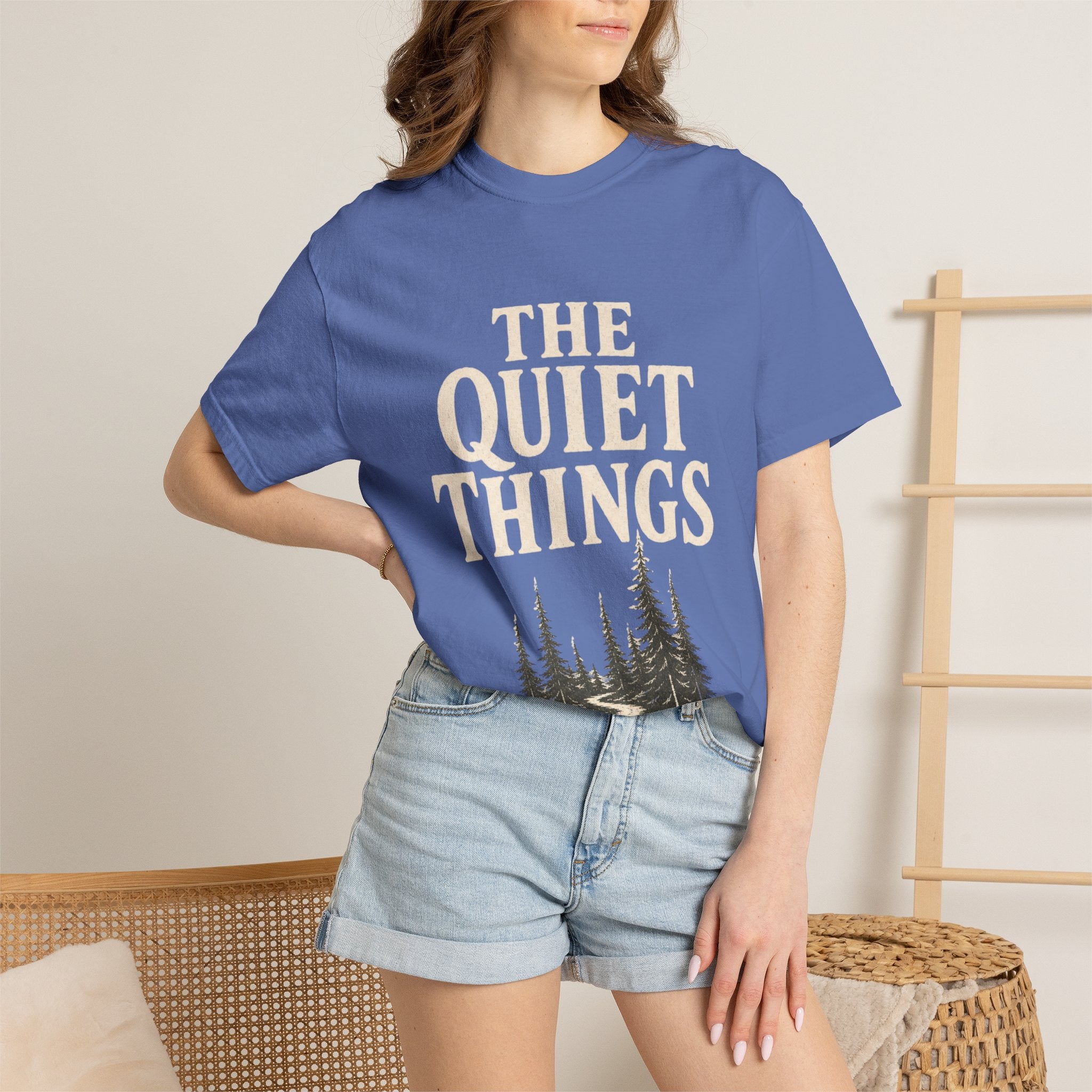 The Quiet Things Tee Unisex Garment-Dyed