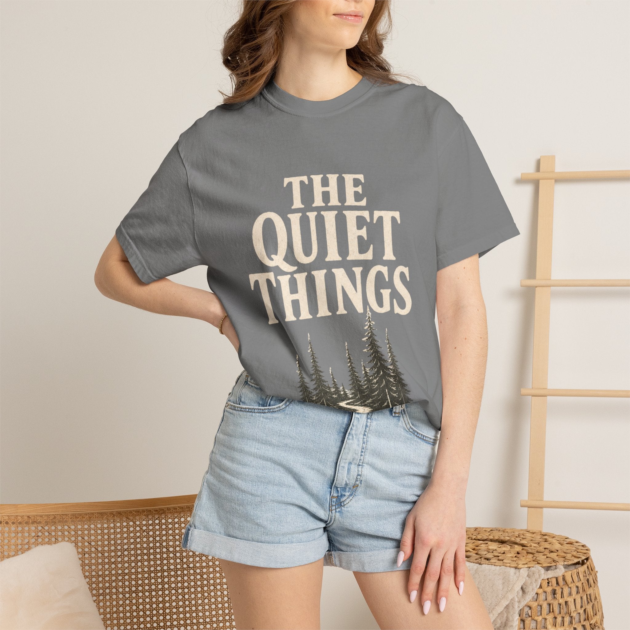 The Quiet Things Tee Unisex Garment-Dyed