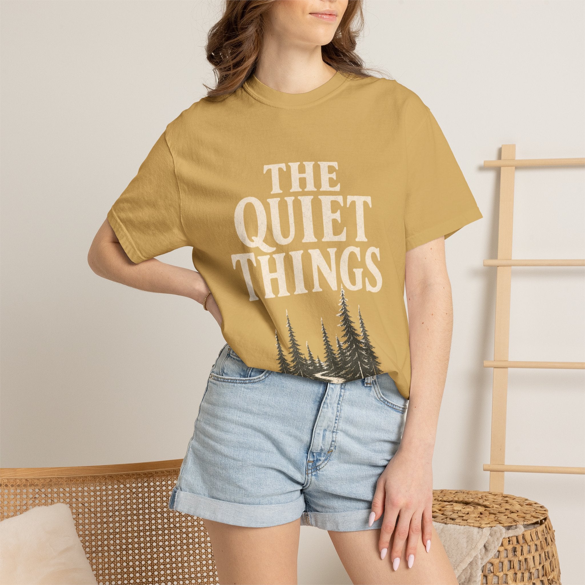 The Quiet Things Tee Unisex Garment-Dyed