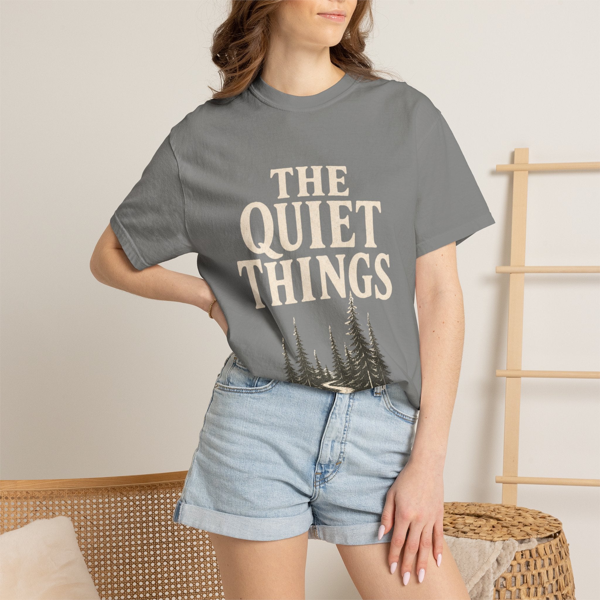The Quiet Things Tee Unisex Garment-Dyed