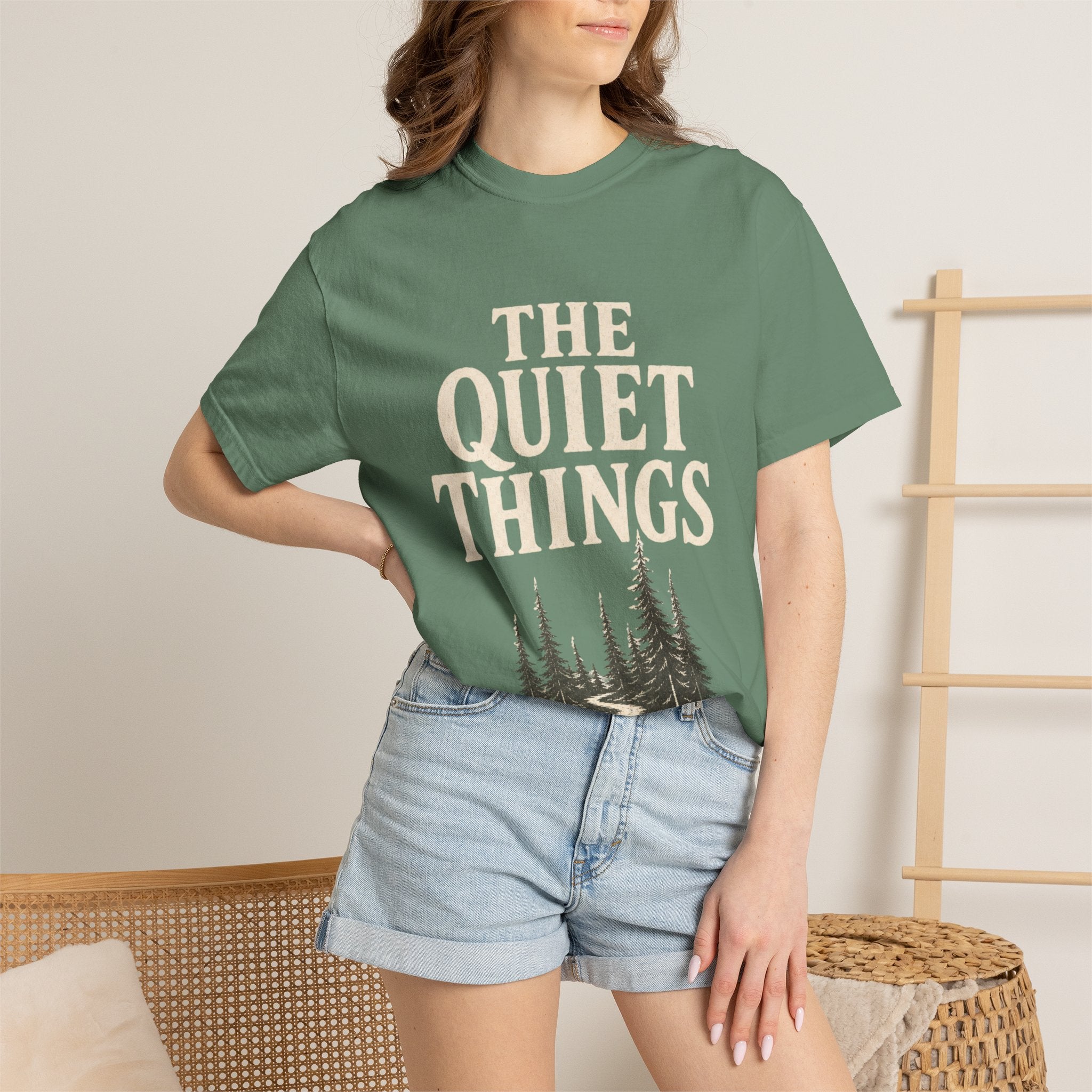 The Quiet Things Tee Unisex Garment-Dyed