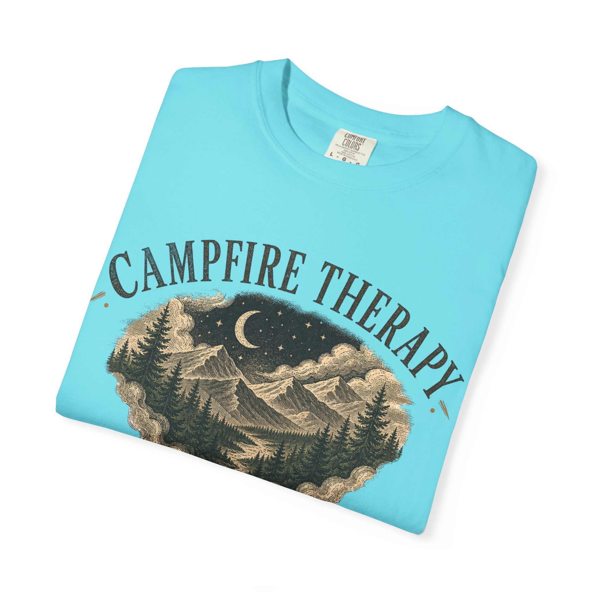 Campfire Therapy Tee | Trail & Timber outdoors tee