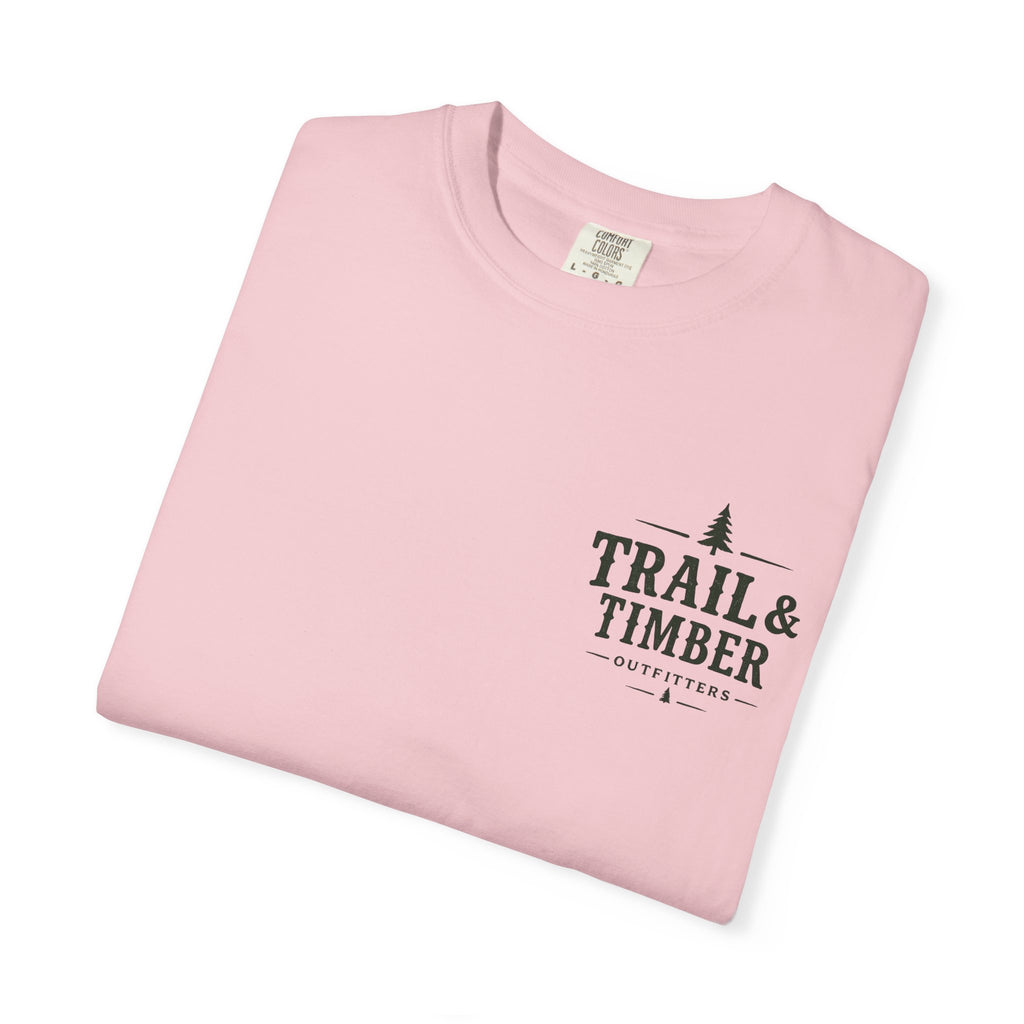 The World Can Wait™ Graphic Tee — Cozy Camping Coffee Tee