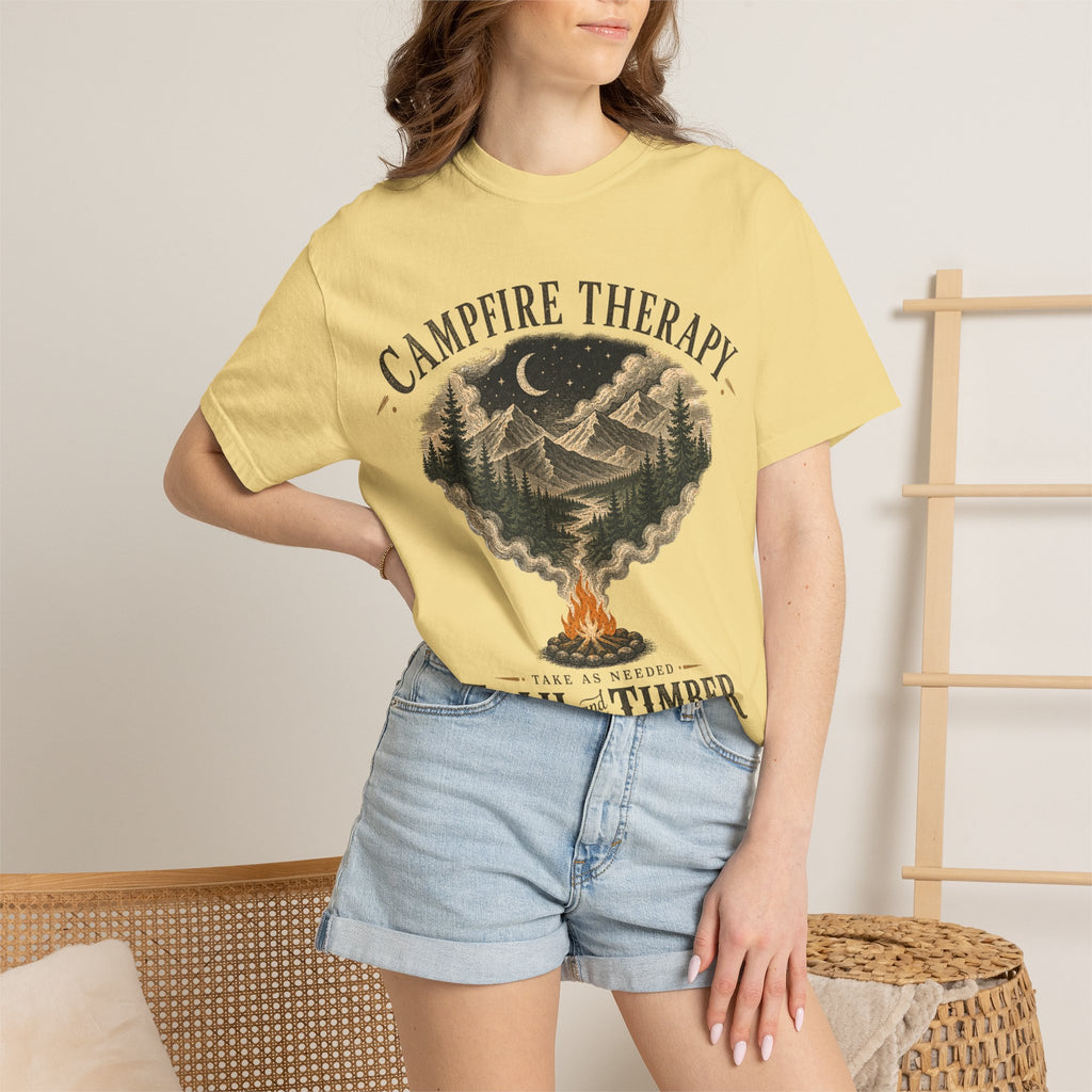 Campfire Therapy Tee | Trail & Timber outdoors tee