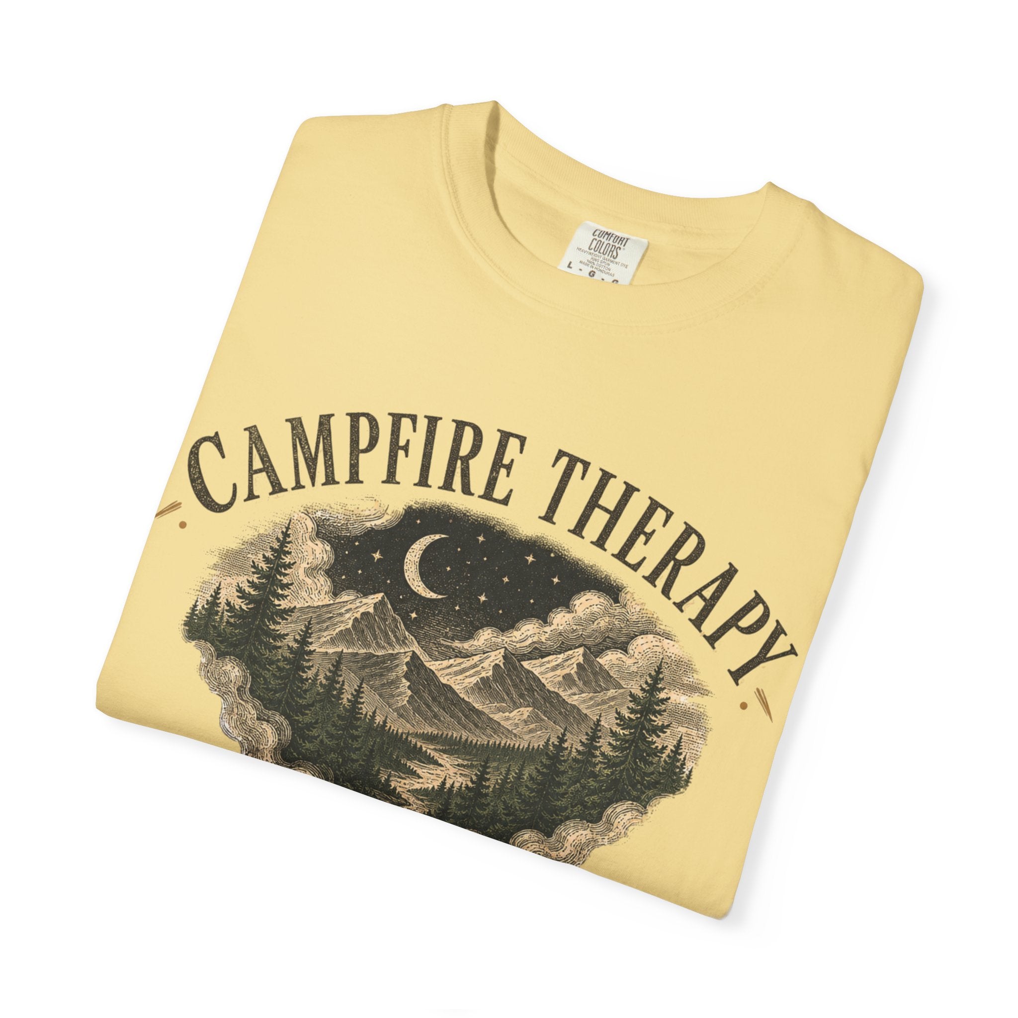 Campfire Therapy Tee | Trail & Timber outdoors tee