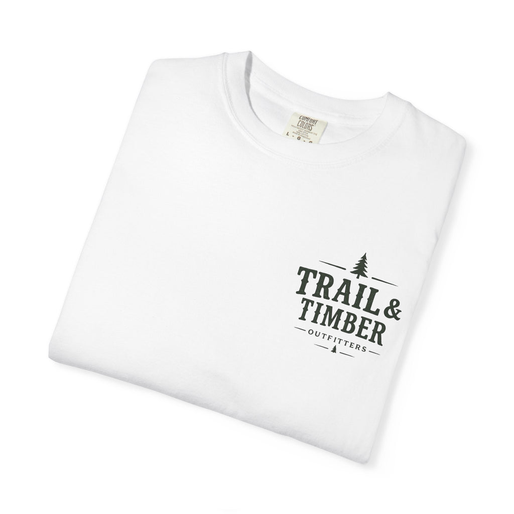 The World Can Wait™ Graphic Tee — Cozy Camping Coffee Tee
