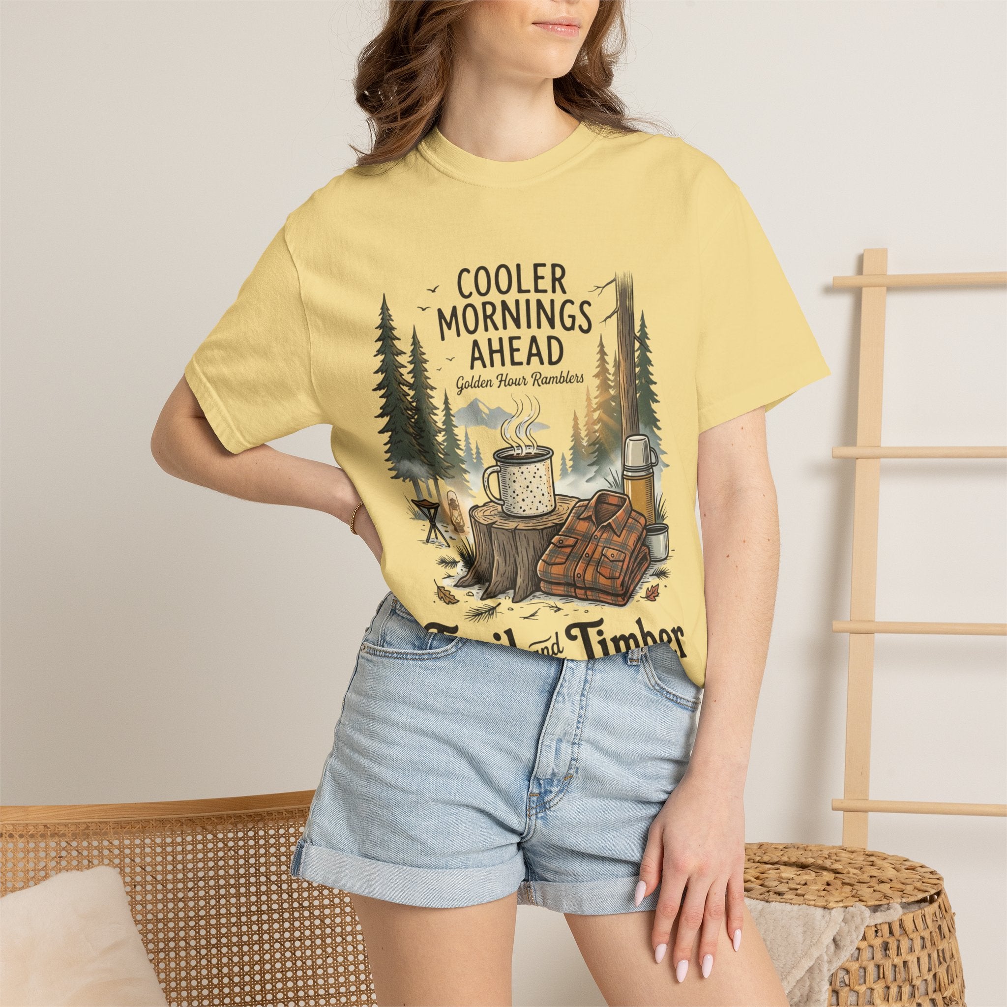 Cooler Mornings Ahead Tee| Trail and Timber Outfitters