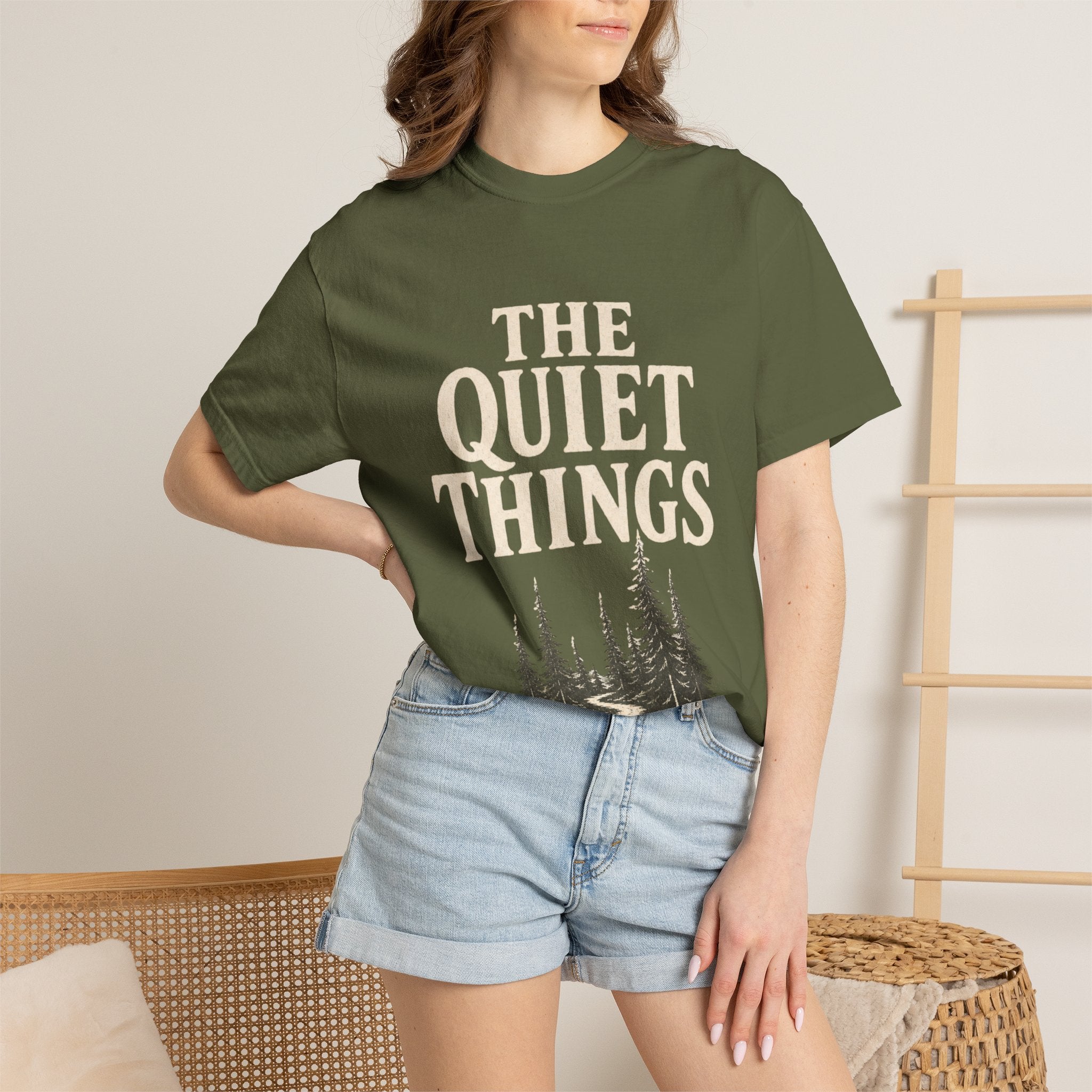 The Quiet Things Tee Unisex Garment-Dyed