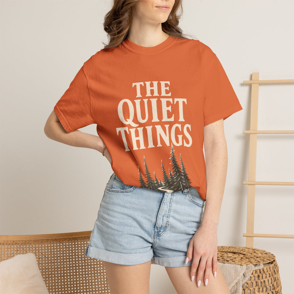 The Quiet Things Tee Unisex Garment-Dyed