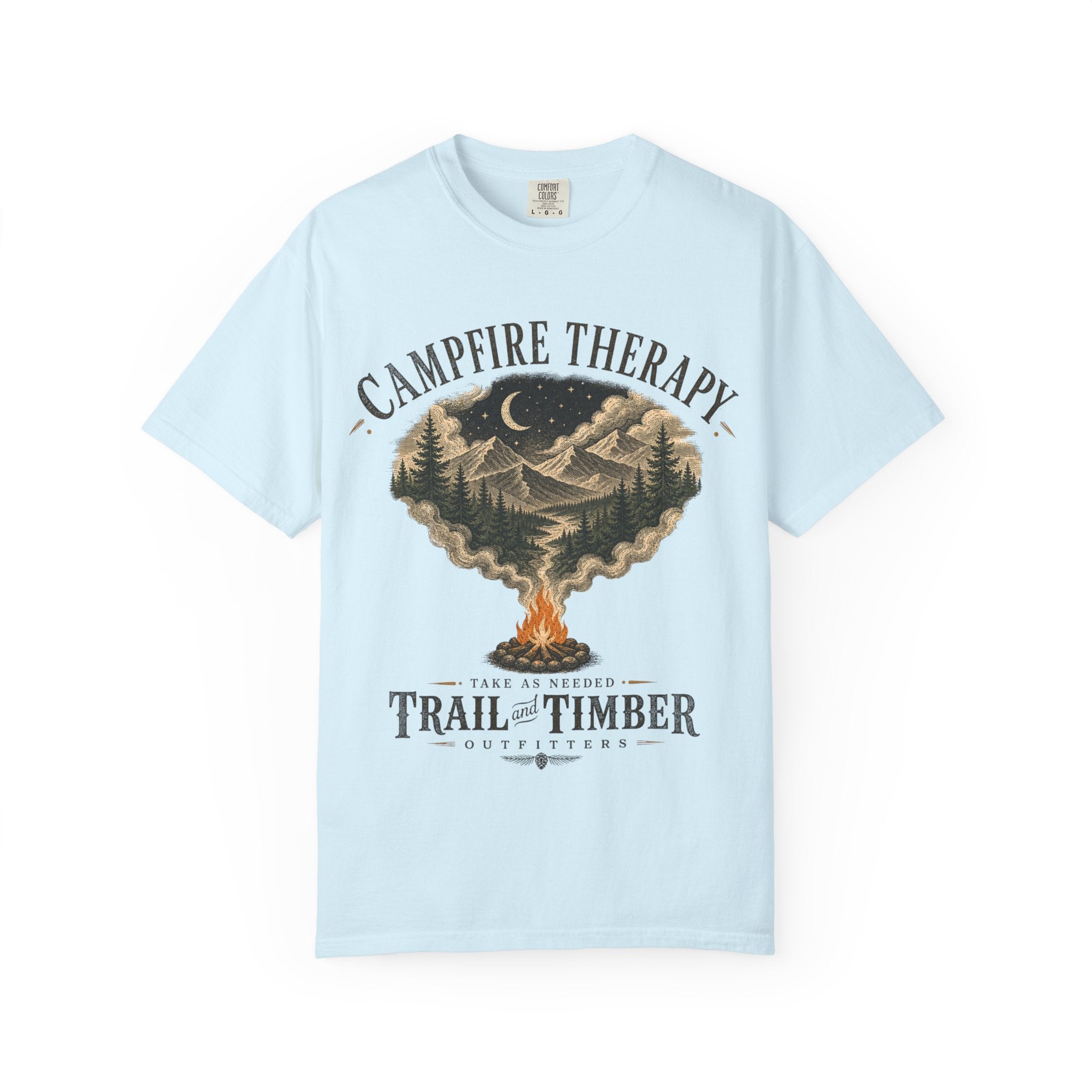 Campfire Therapy Tee | Trail & Timber outdoors tee