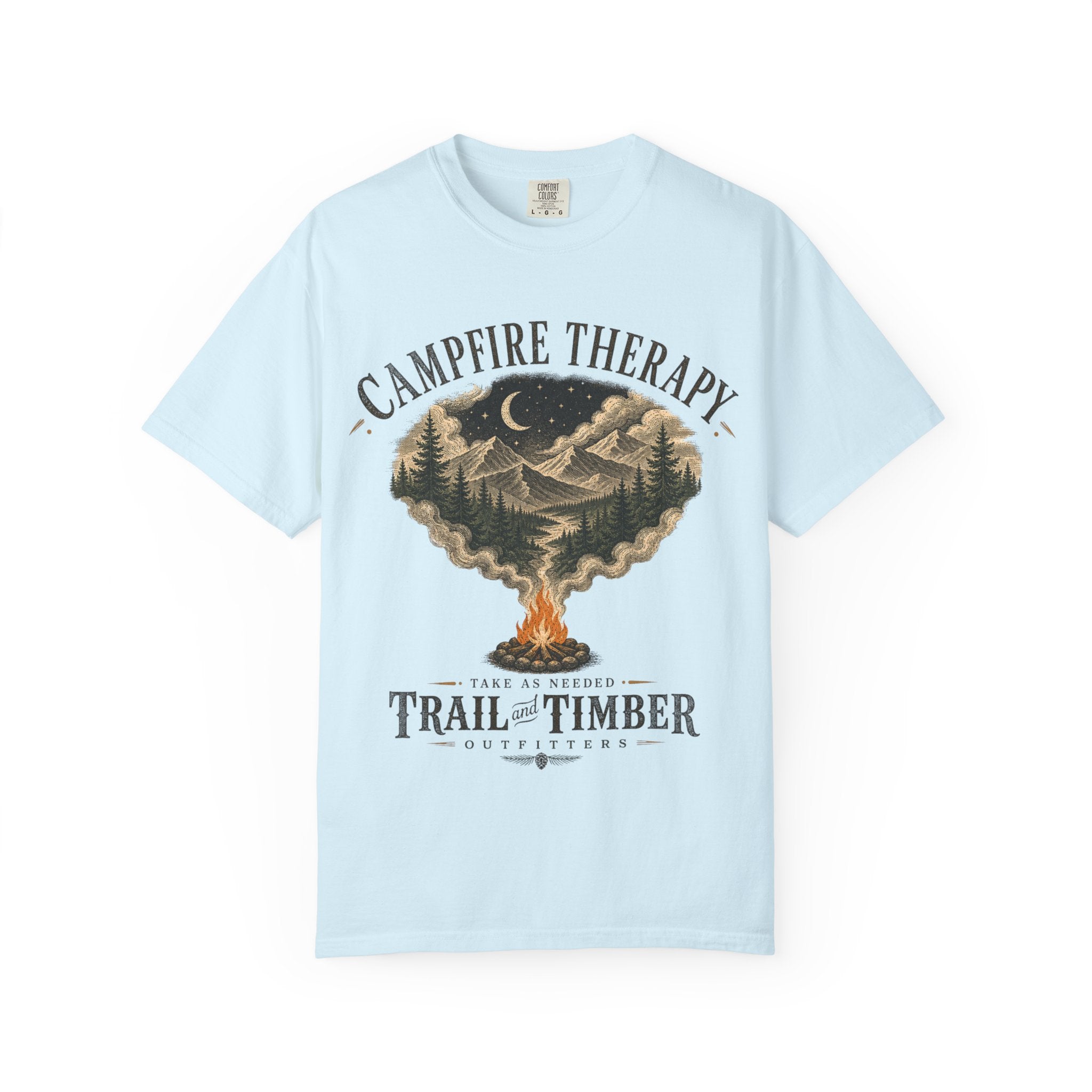 Campfire Therapy Tee | Trail & Timber outdoors tee