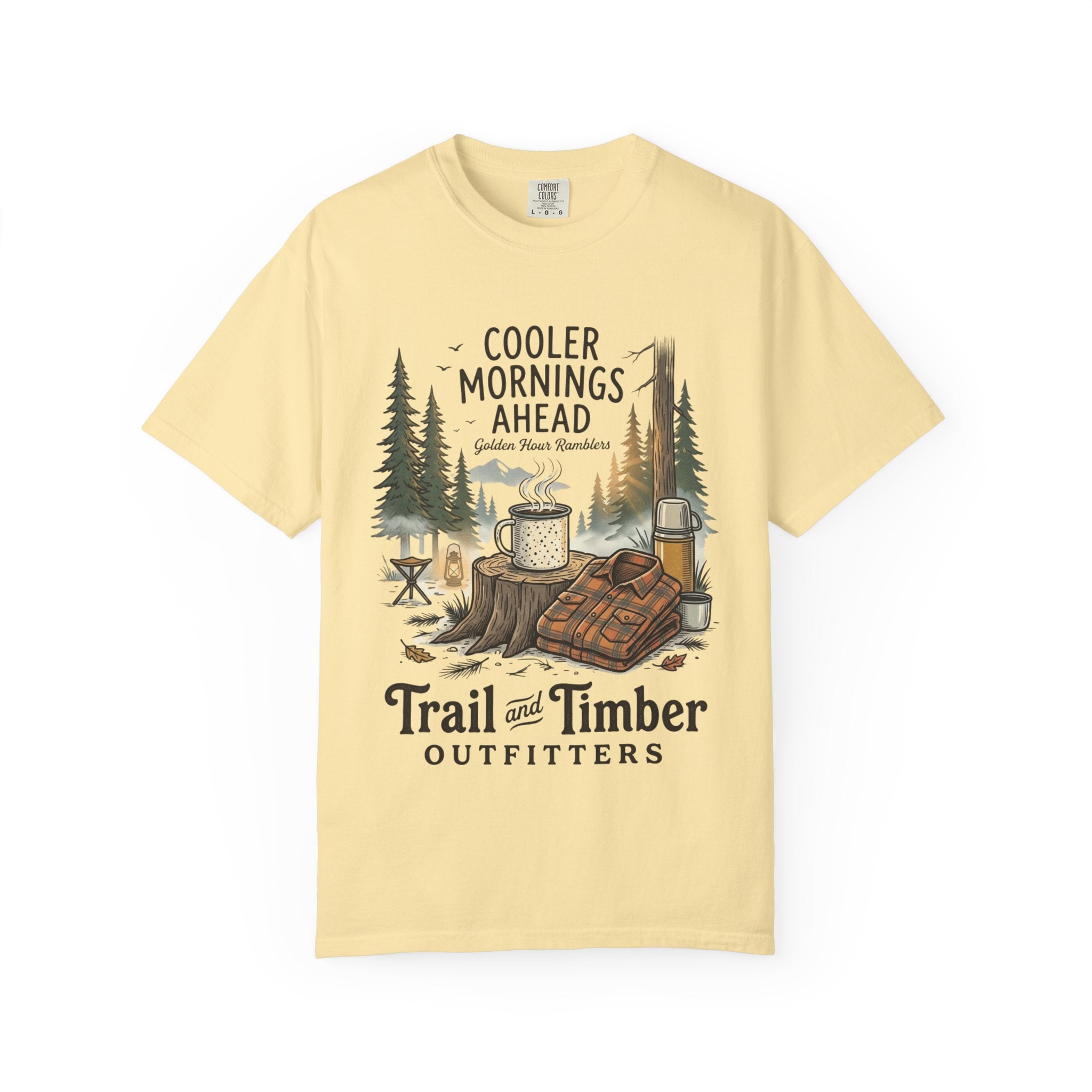 Cooler Mornings Ahead Tee| Trail and Timber Outfitters