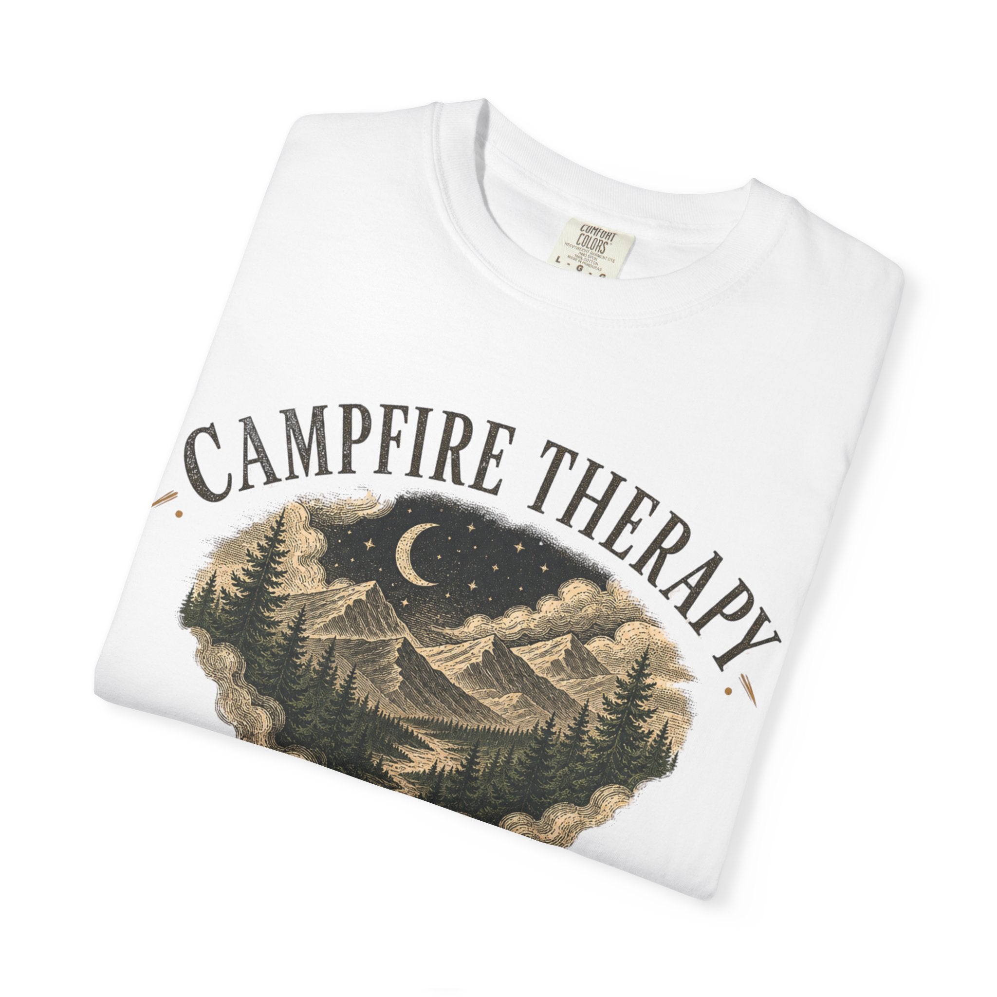 Campfire Therapy Tee | Trail & Timber outdoors tee